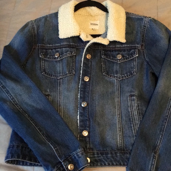 kensie jeans denim jacket